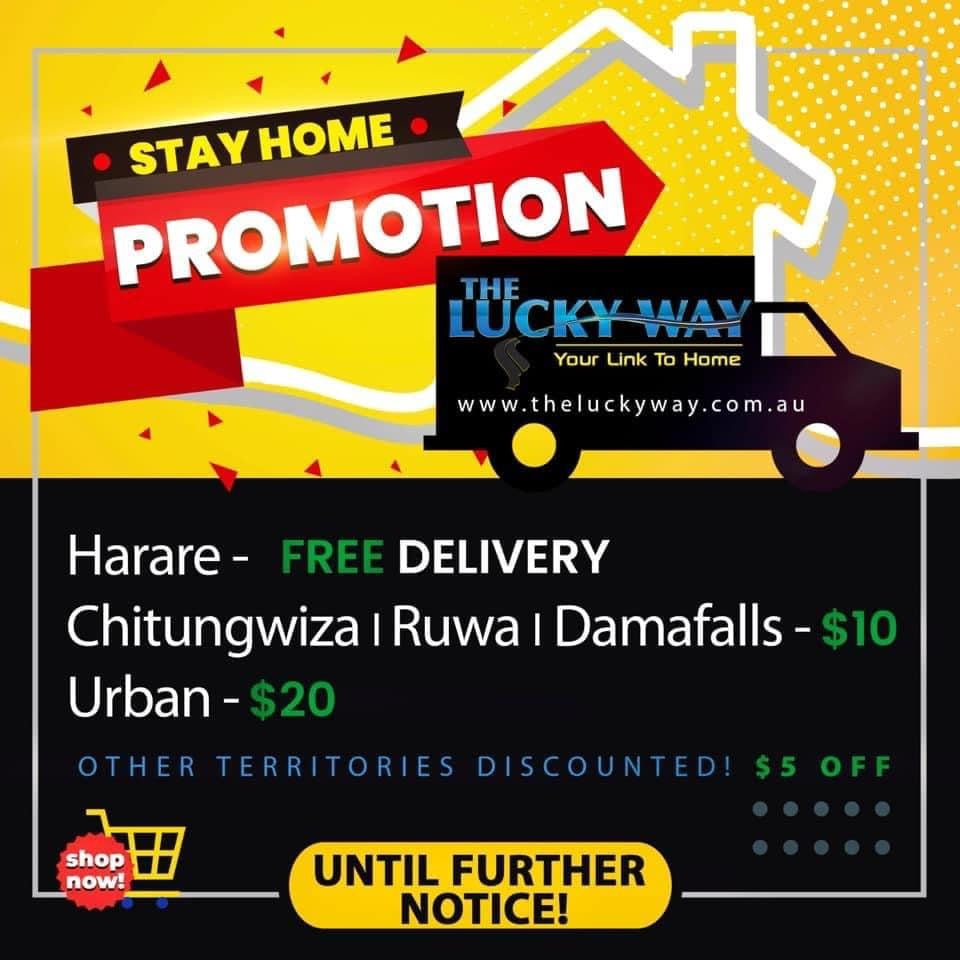 Stay Home Promotion – The Lucky Way
