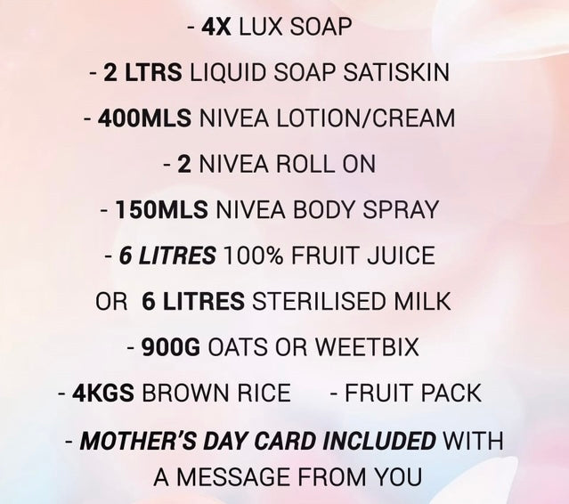 MOTHER’S DAY PACK- (DIABETICS 2023)