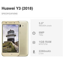 Load image into Gallery viewer, HAUWEI Y3 2018
