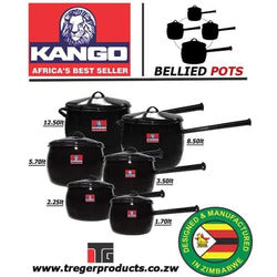 Kango Pots (Set of 6)