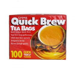 QUICK BREW TEA BAGS -100s